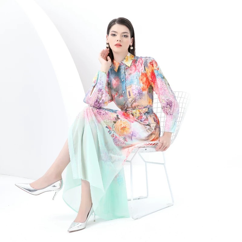 Serenity in paradise dress ED219 images